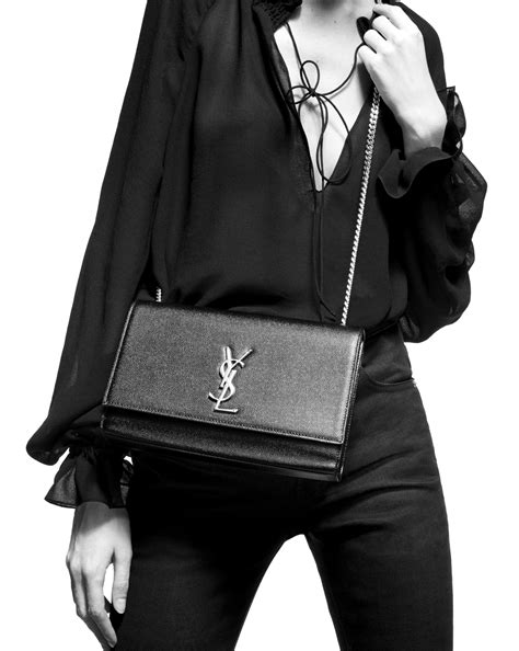 SAINT LAURENT Kate medium embossed